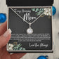 To Mom from Daughter - Mother's Day Necklace - “A Link that Can Never Be Undone” - Eternal Hope Necklace Gift Set - Design Dark 10.1