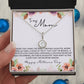 To Mom from Daughter - Mother's Day Necklace - “A Link that Can Never Be Undone” - Eternal Hope Necklace Gift Set - Design Light 10.3
