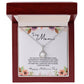 To Mom - Mother's Day Necklace - “My Heart Will Always Be Tied to Home” - Eternal Hope Necklace Gift Set - Design Light 6.3