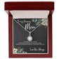 To Mom - Mother's Day Necklace - “You Were My First Friend” - Eternal Hope Necklace Gift Set - Design Dark 5.1