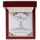To Mom - Mother's Day Necklace - “You Were My First Friend” - Eternal Hope Necklace Gift Set - Design Light 5.3