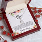 To Mom from Daughter - Mother's Day Necklace - “I’ll Always Be Your Little Girl” - Eternal Hope Necklace Gift Set - Design Light 4.2