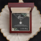 To Mom - Mother's Day Necklace - “You Were My First Friend” - Eternal Hope Necklace Gift Set - Design Dark 5.1