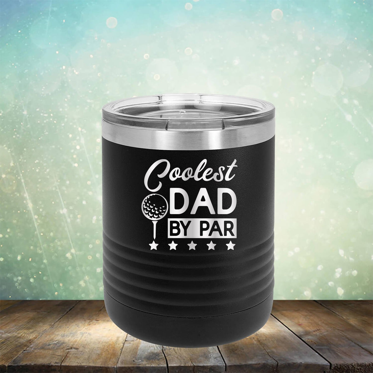 Coolest Dad By Par - Laser Etched Tumbler Mug