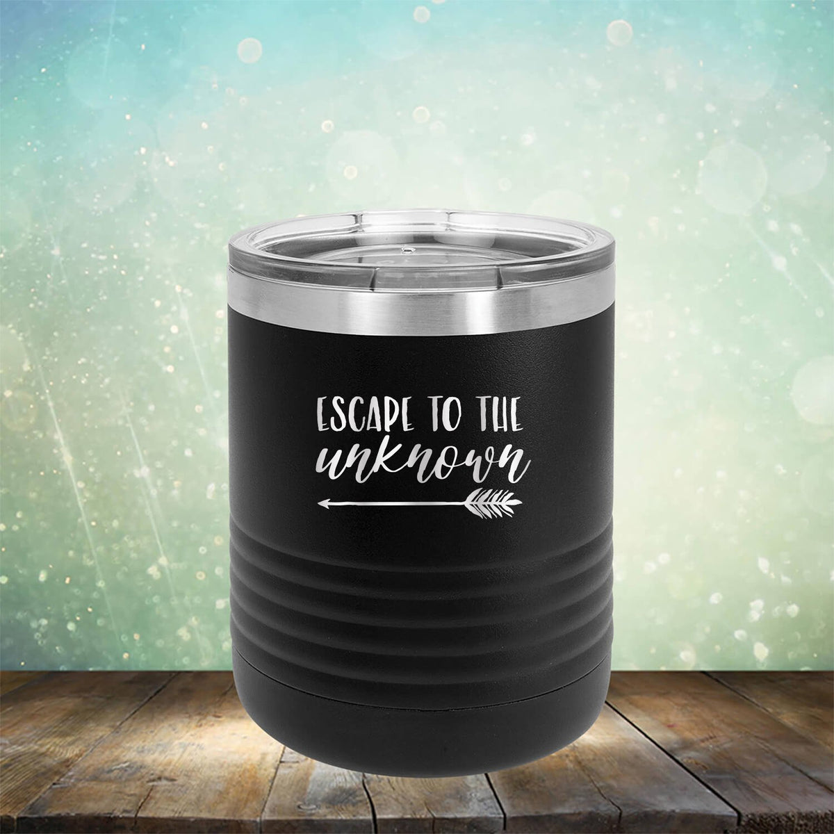 Escape to The Unknown - Laser Etched Tumbler Mug