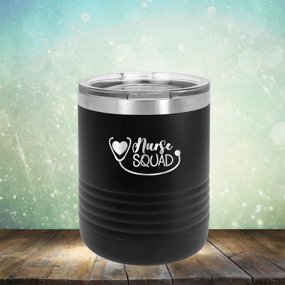 Nurse Squad With Stethoscope - Laser Etched Tumbler Mug