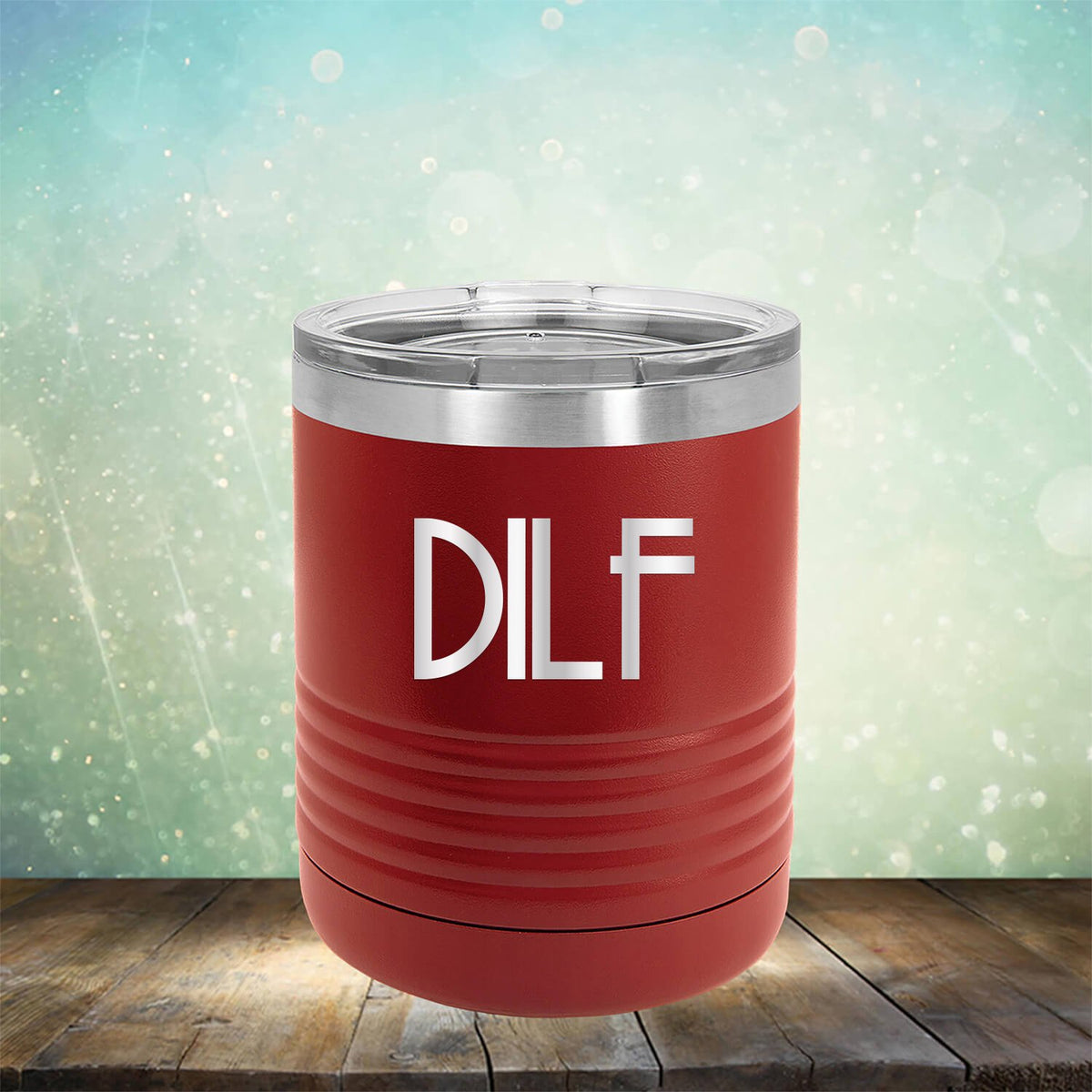DILF - Laser Etched Tumbler Mug