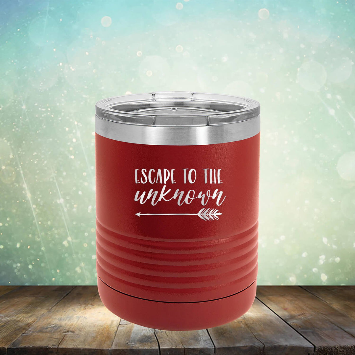 Escape to The Unknown - Laser Etched Tumbler Mug
