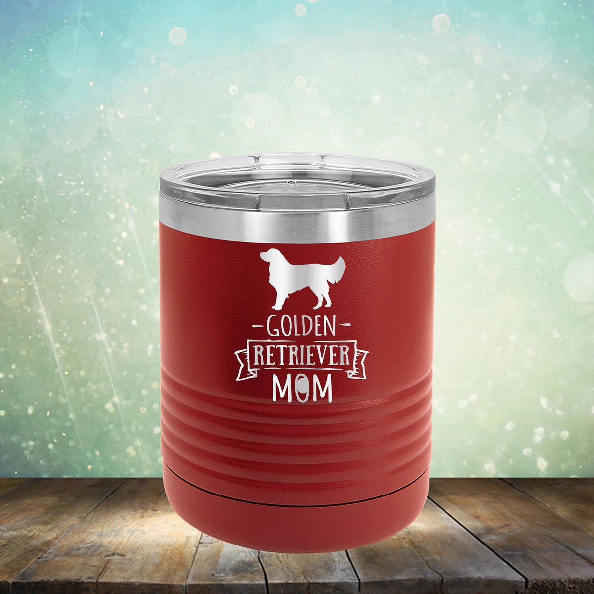 Golden Retriever Mom - Laser Etched Tumbler Mug