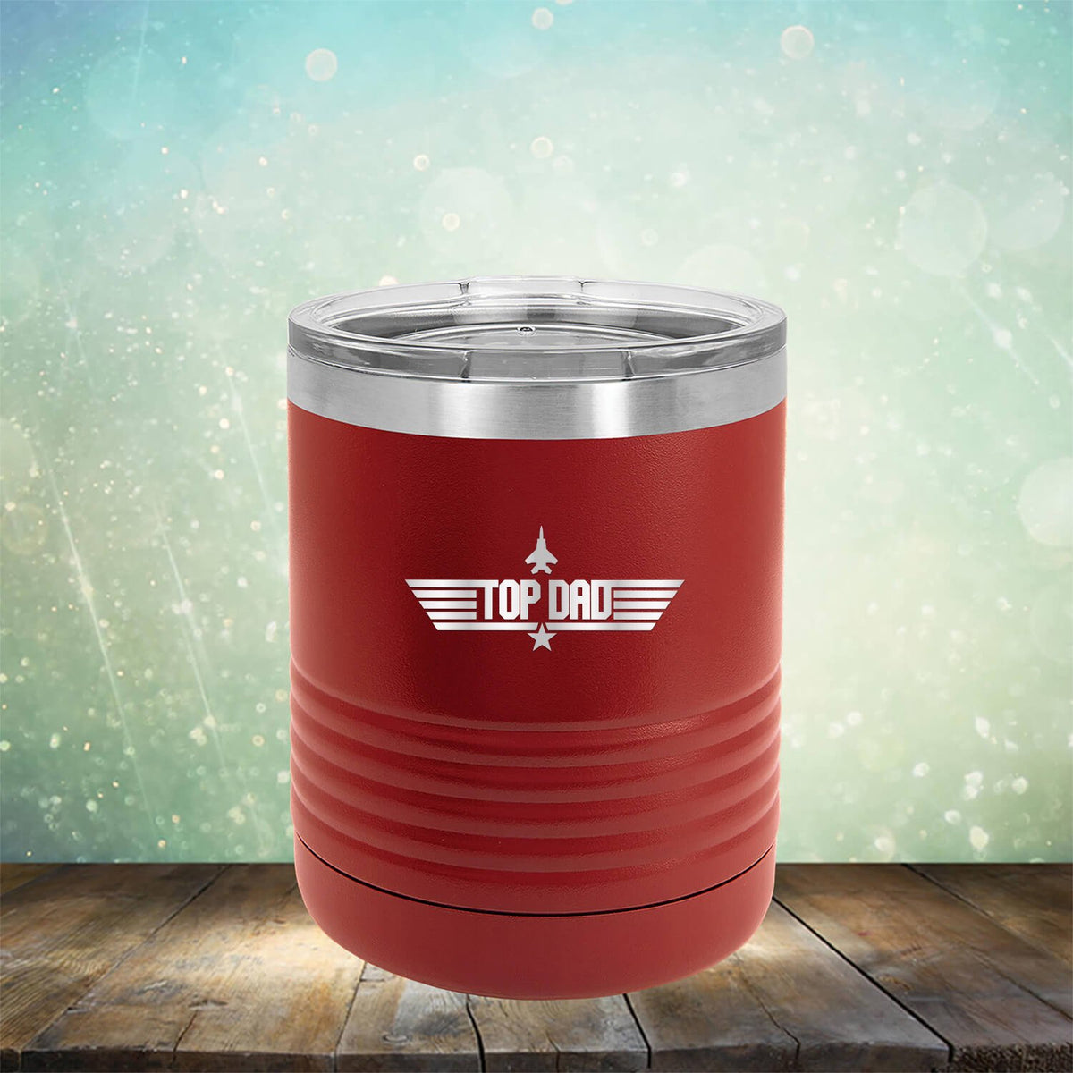Top Dad - Laser Etched Tumbler Mug