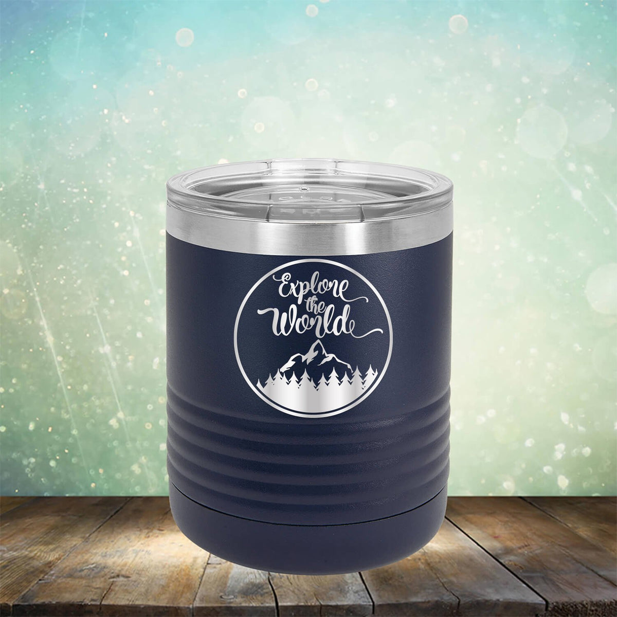 Explore The World - Laser Etched Tumbler Mug