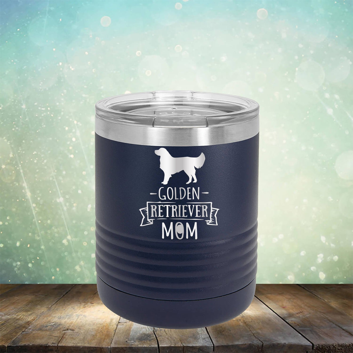 Golden Retriever Mom - Laser Etched Tumbler Mug