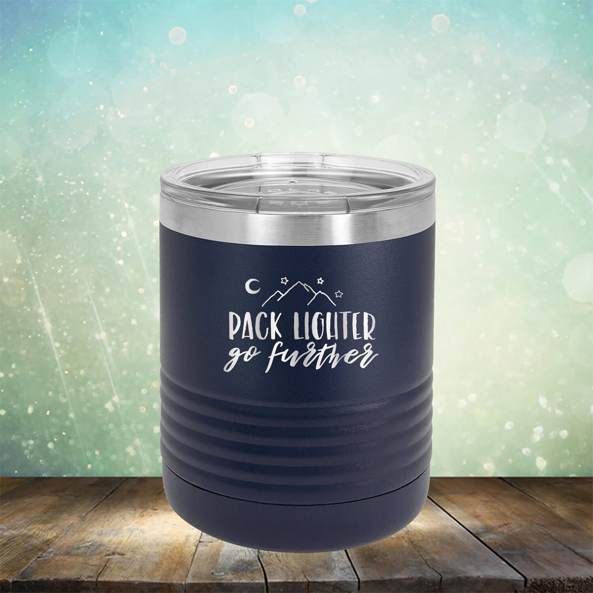 Pack Lighter Go Further - Laser Etched Tumbler Mug