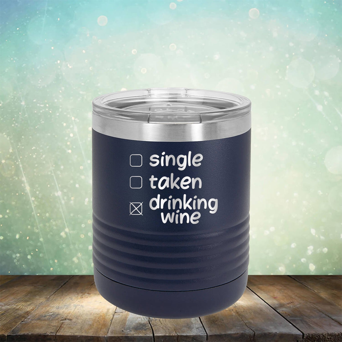 Single Taken Drinking Wine