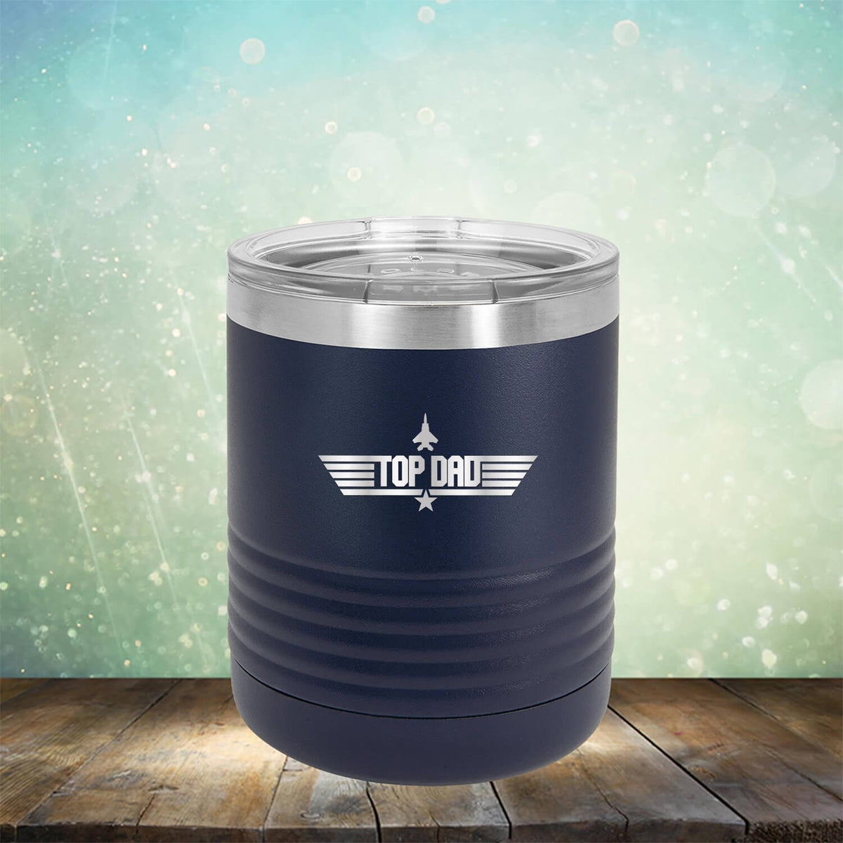 Top Dad - Laser Etched Tumbler Mug