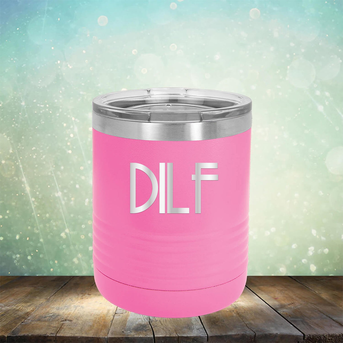 DILF - Laser Etched Tumbler Mug