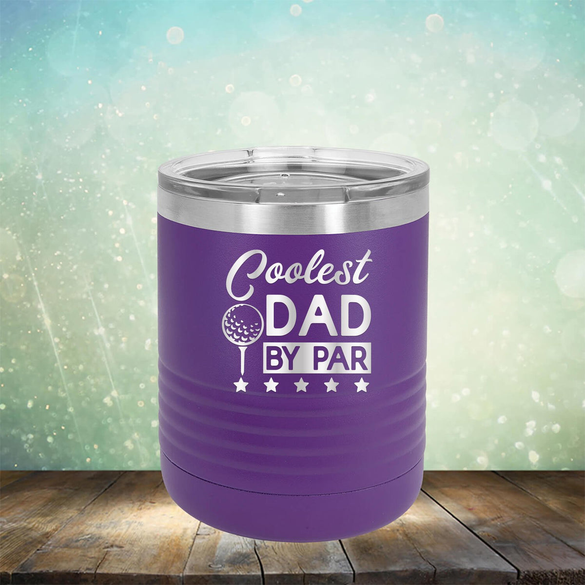 Coolest Dad By Par - Laser Etched Tumbler Mug