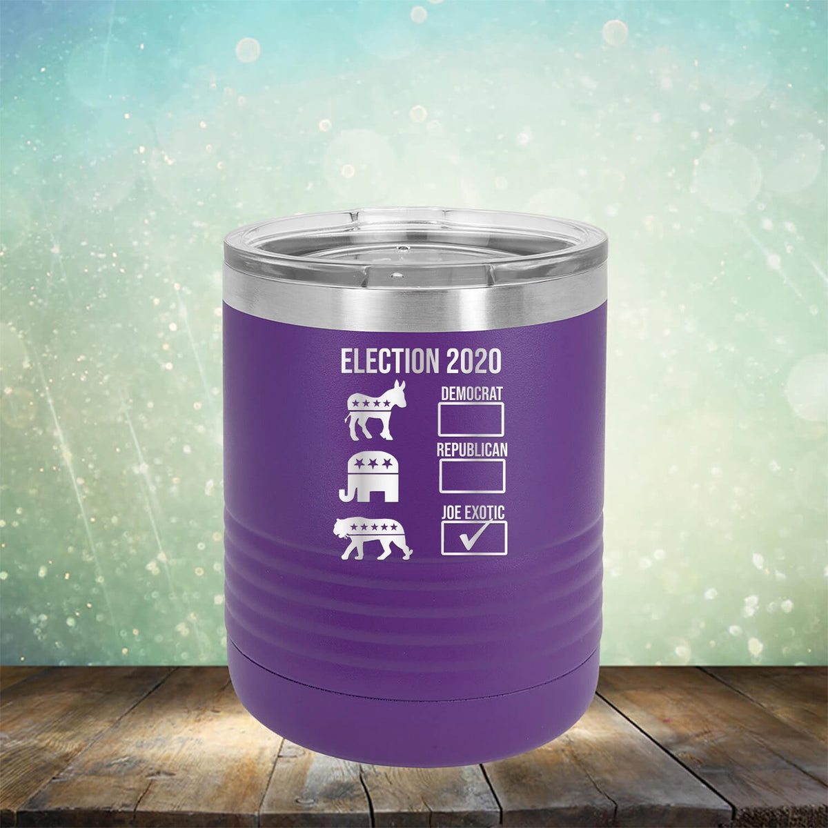 Joe Exotic Election 2020 - Laser Etched Tumbler Mug