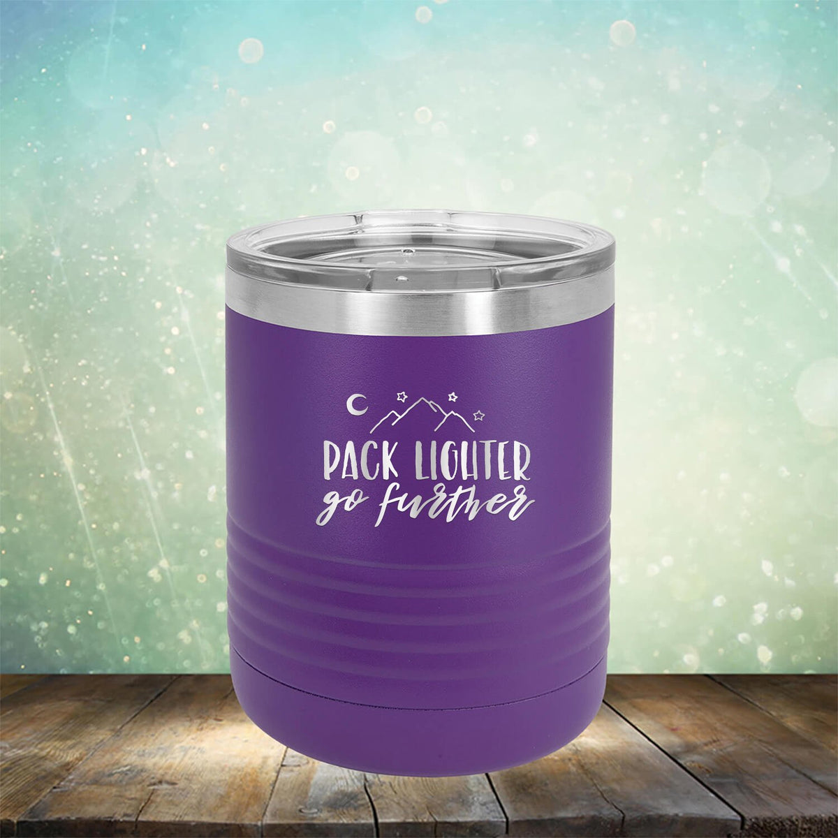 Pack Lighter Go Further - Laser Etched Tumbler Mug