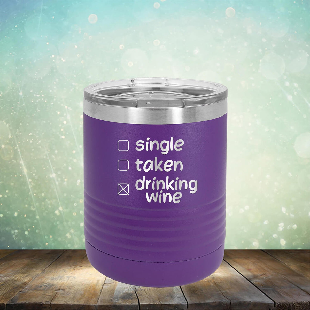 Single Taken Drinking Wine