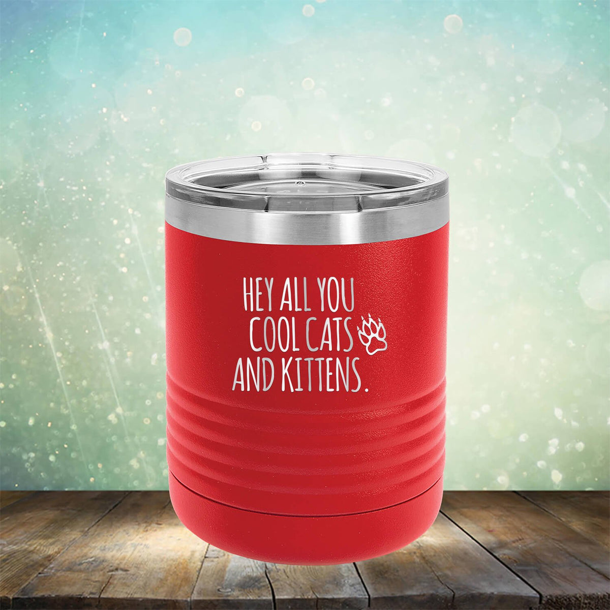 Hey All You Cool Cats and Kittens - Laser Etched Tumbler Mug