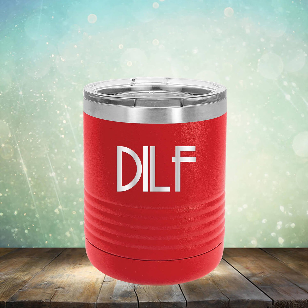 DILF - Laser Etched Tumbler Mug