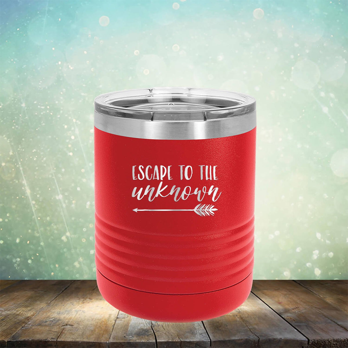 Escape to The Unknown - Laser Etched Tumbler Mug