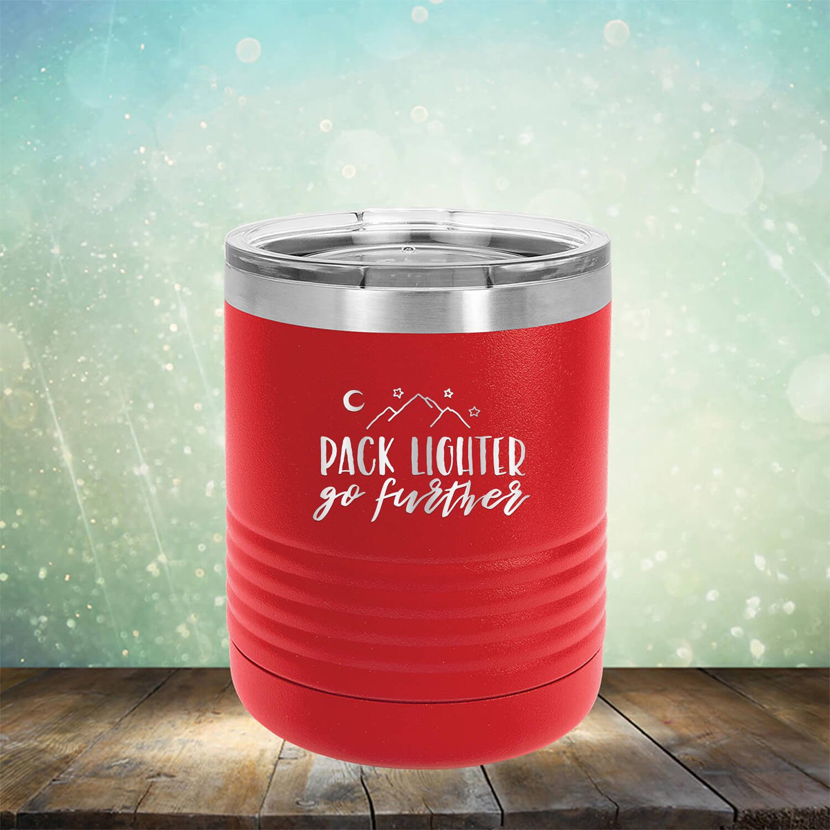 Pack Lighter Go Further - Laser Etched Tumbler Mug