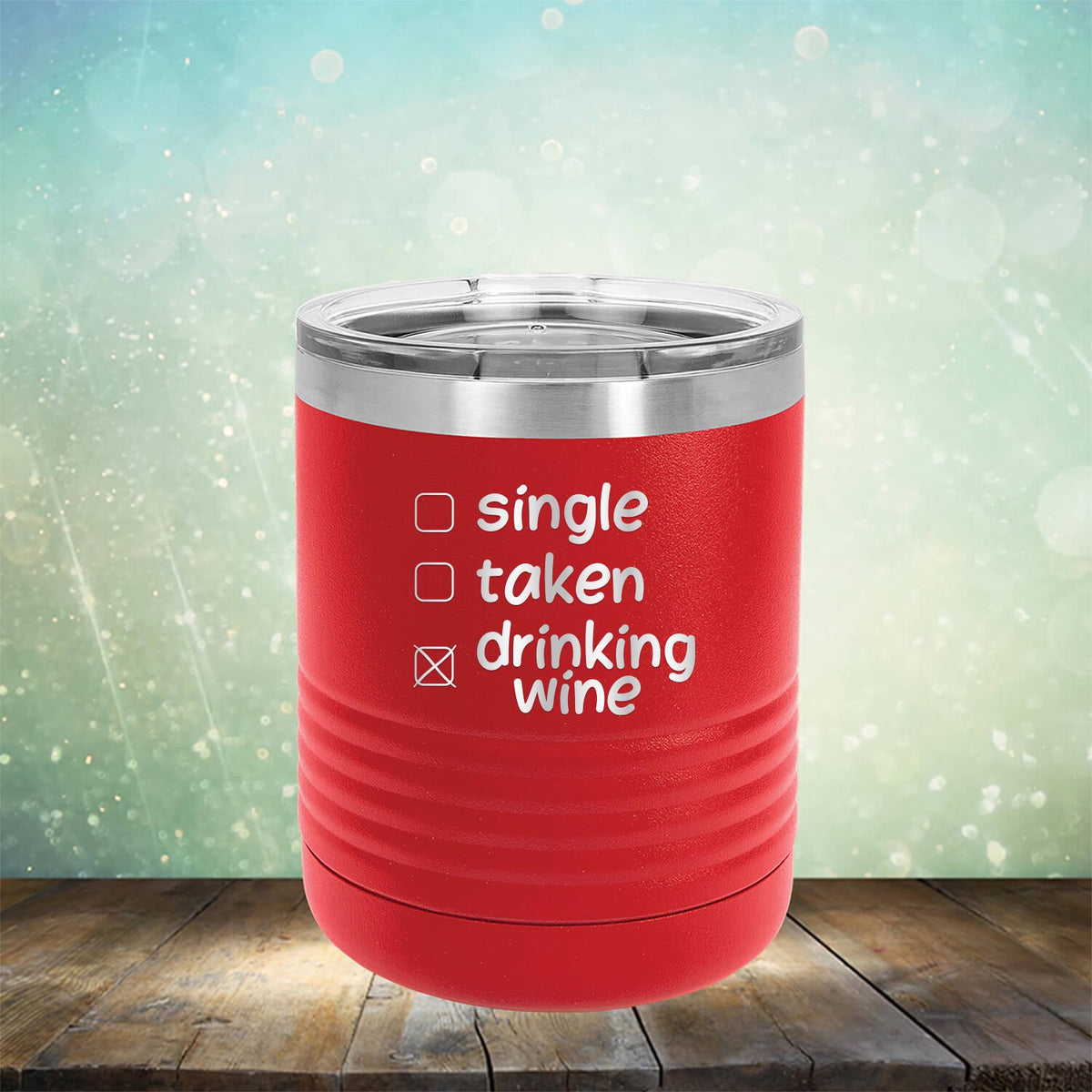 Single Taken Drinking Wine