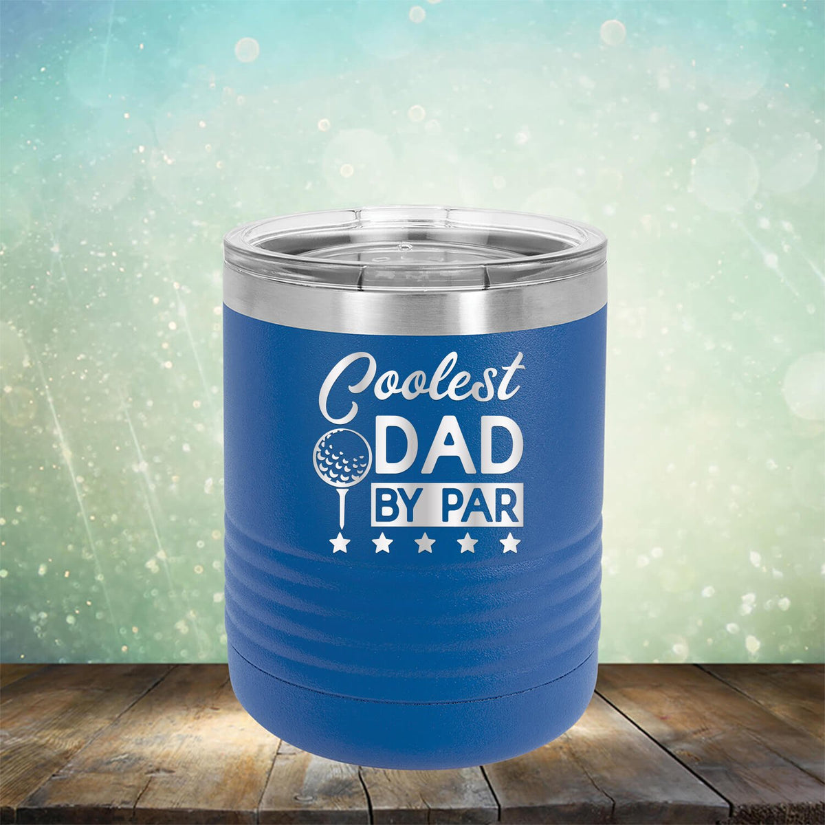 Coolest Dad By Par - Laser Etched Tumbler Mug