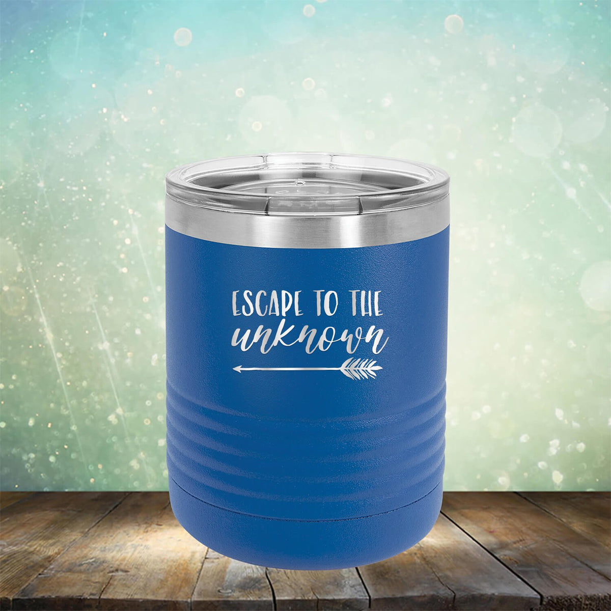 Escape to The Unknown - Laser Etched Tumbler Mug