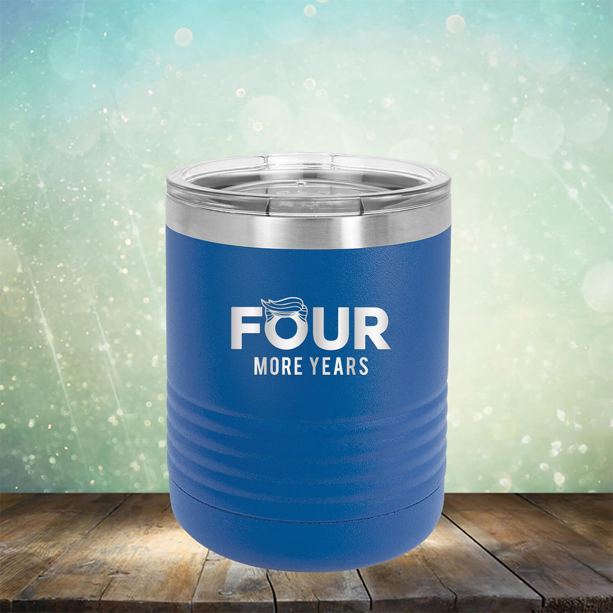 Four More Years Trump - Laser Etched Tumbler Mug