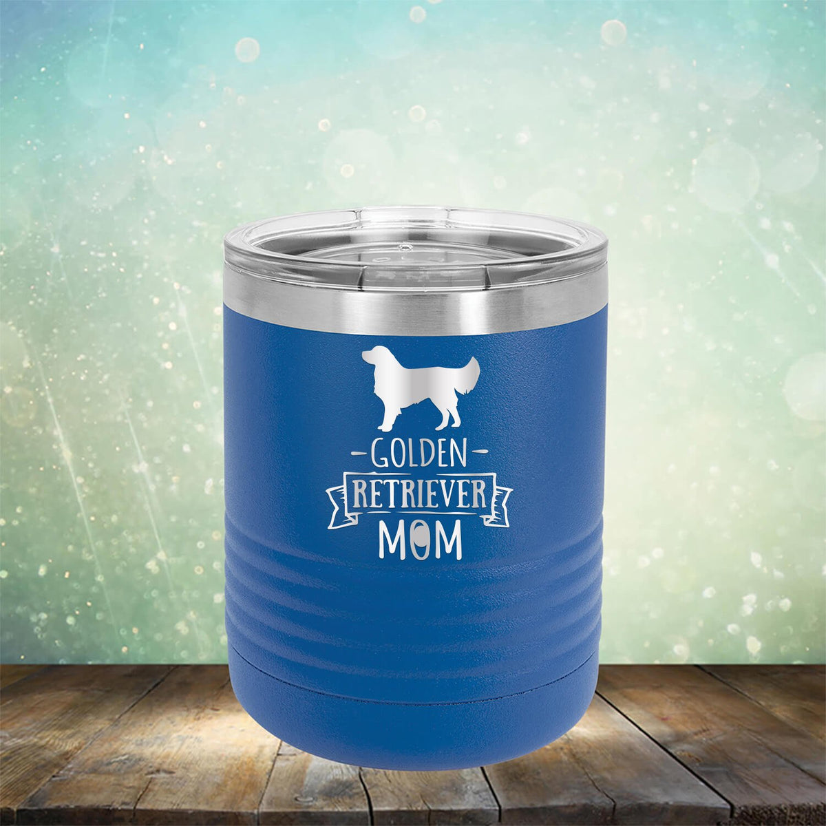 Golden Retriever Mom - Laser Etched Tumbler Mug