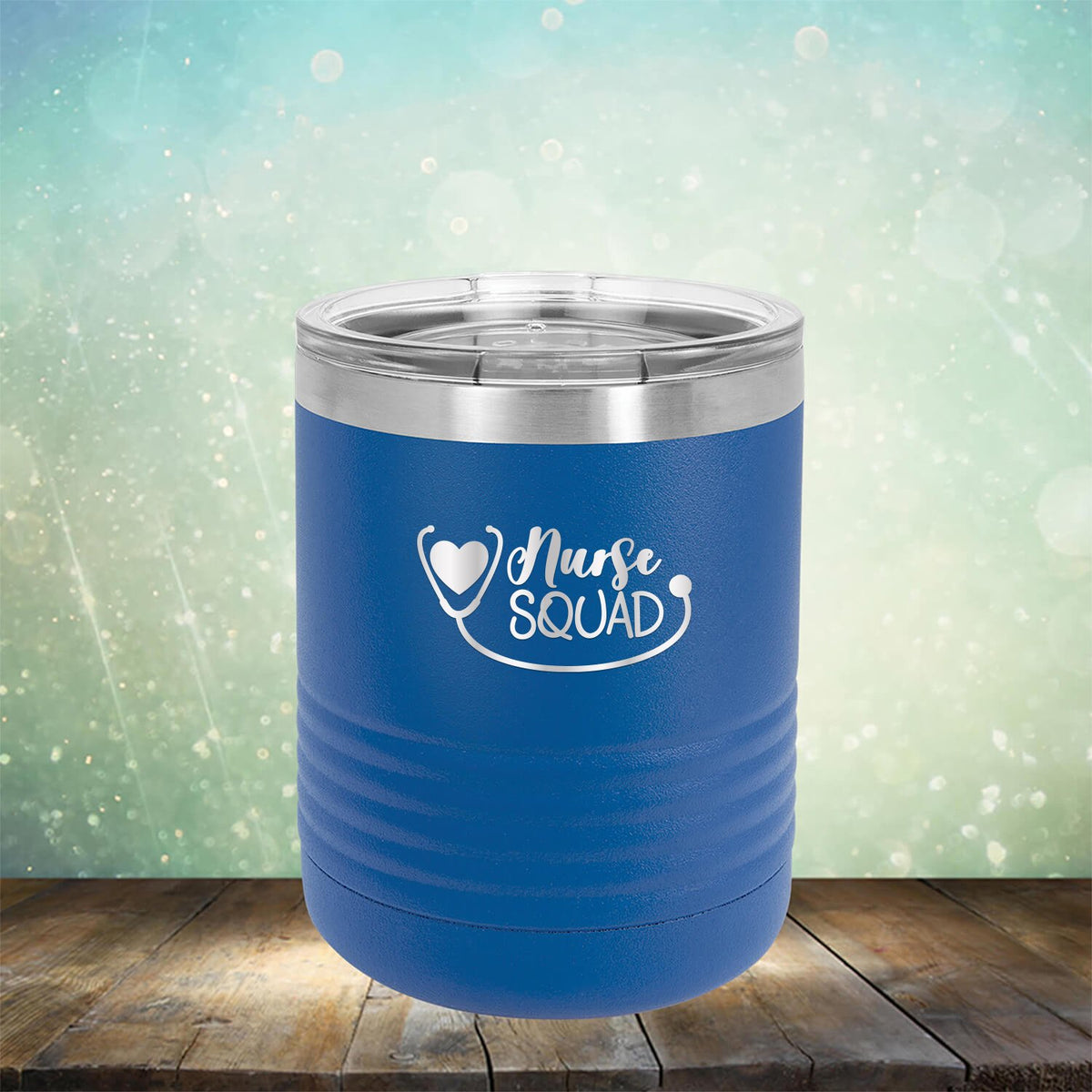 Nurse Squad With Stethoscope - Laser Etched Tumbler Mug