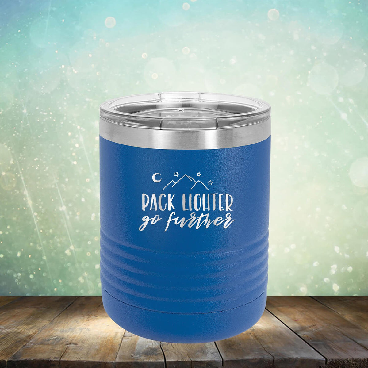 Pack Lighter Go Further - Laser Etched Tumbler Mug