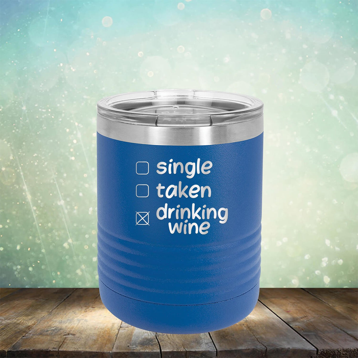 Single Taken Drinking Wine