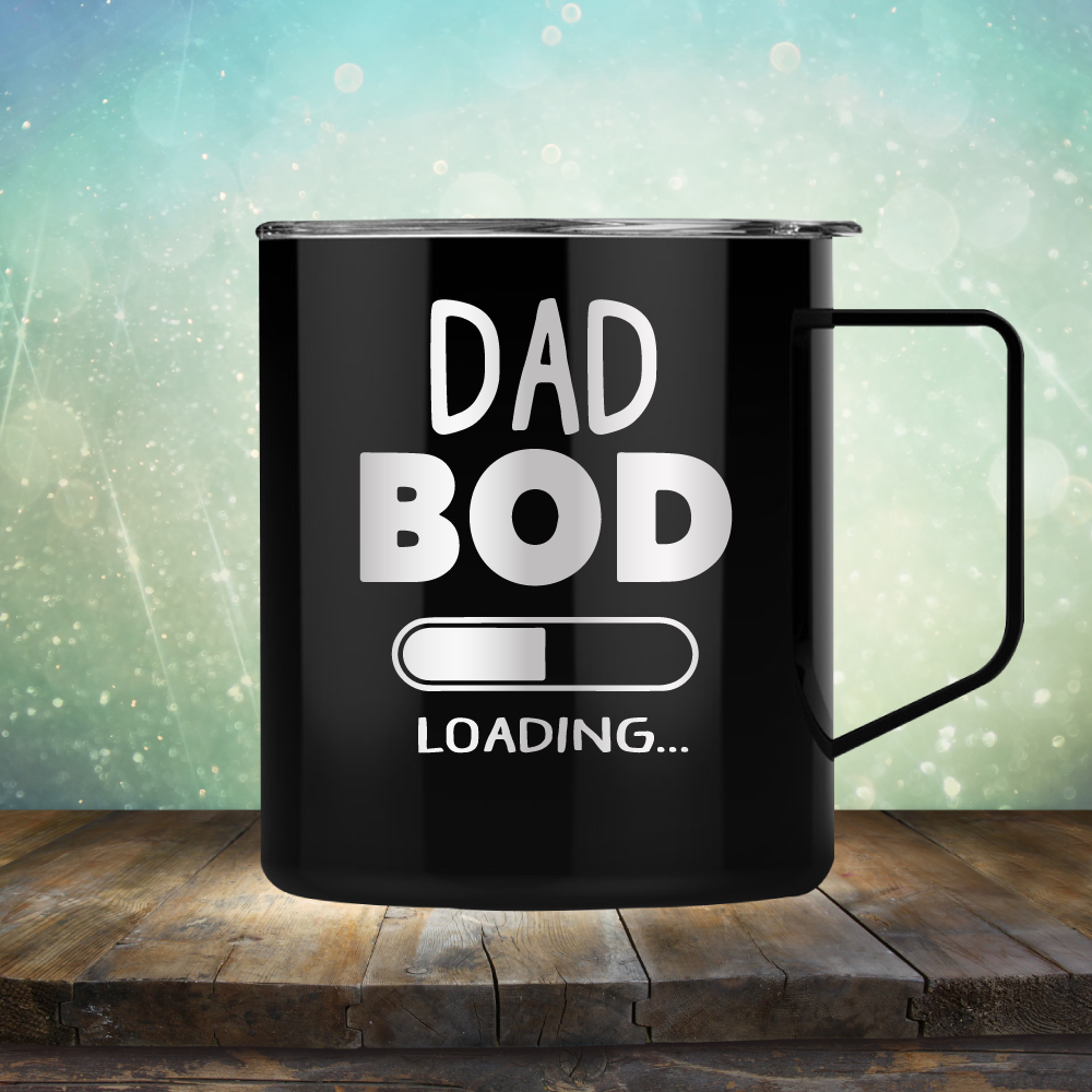 Dad Bod Loading - Laser Etched Tumbler Mug