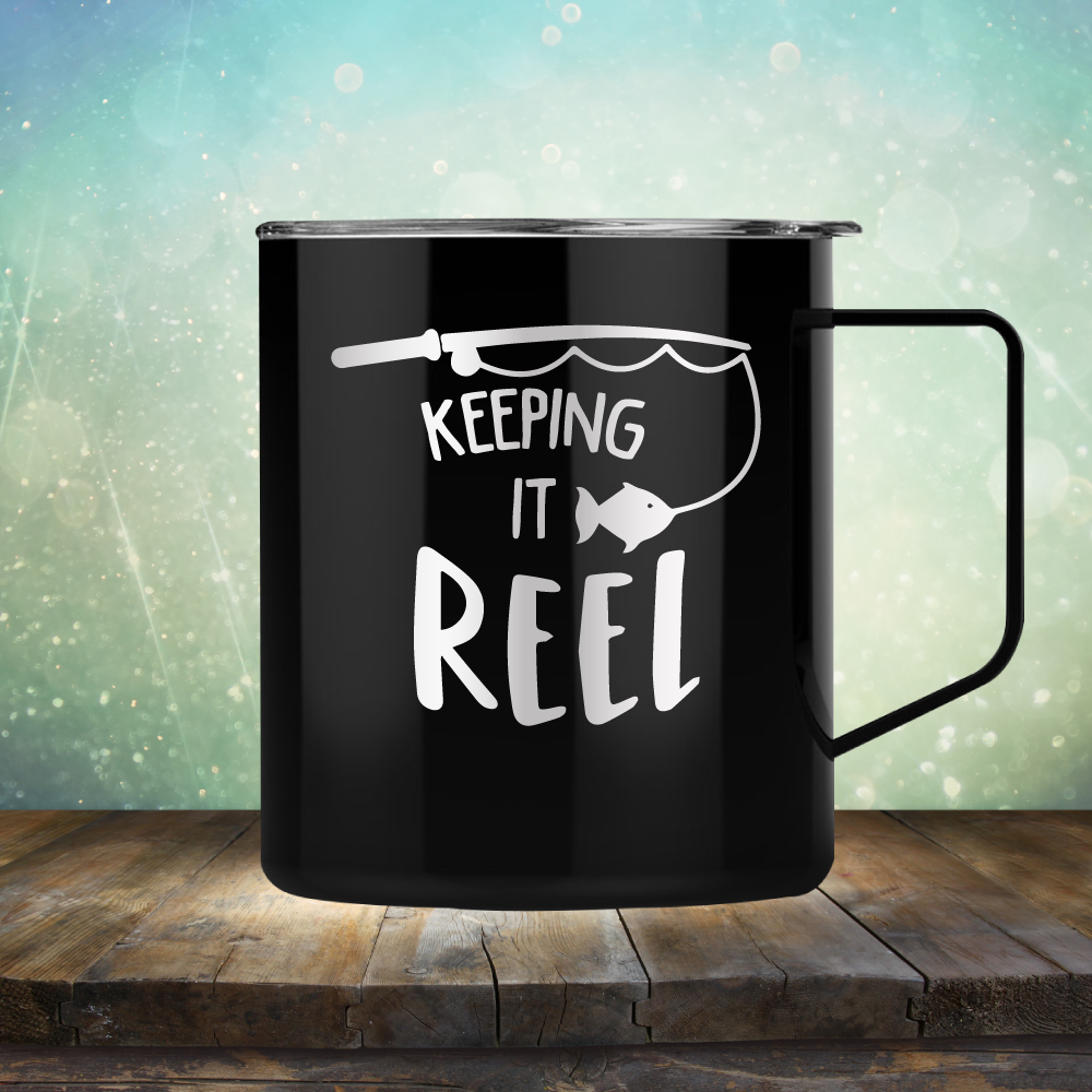 Keeping It Reel - Laser Etched Tumbler Mug