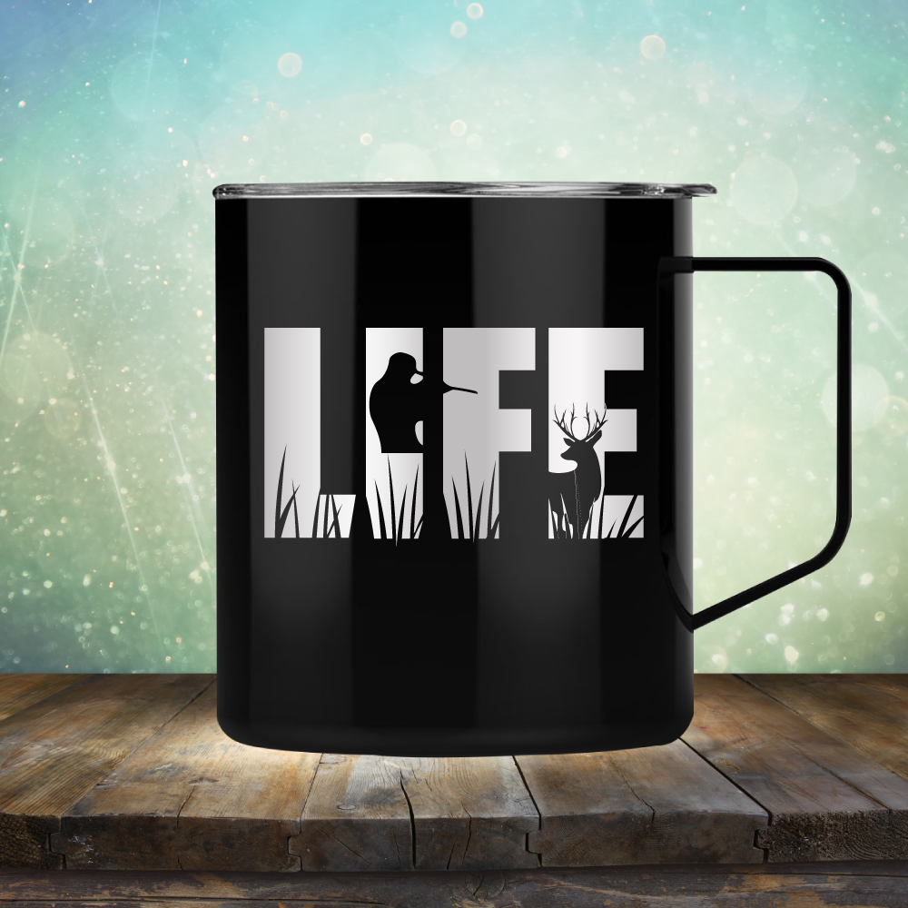 Life Hunting - Laser Etched Tumbler Mug