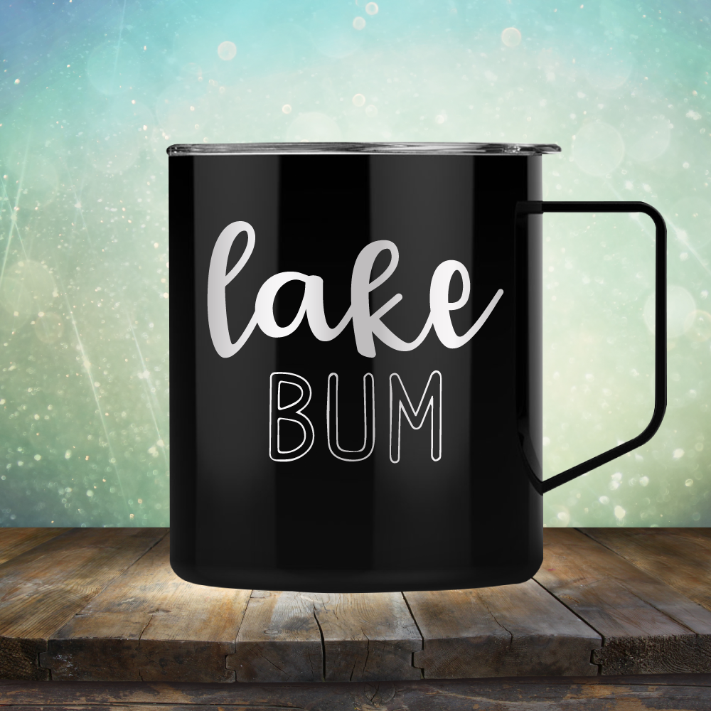Lake Bum - Laser Etched Tumbler Mug