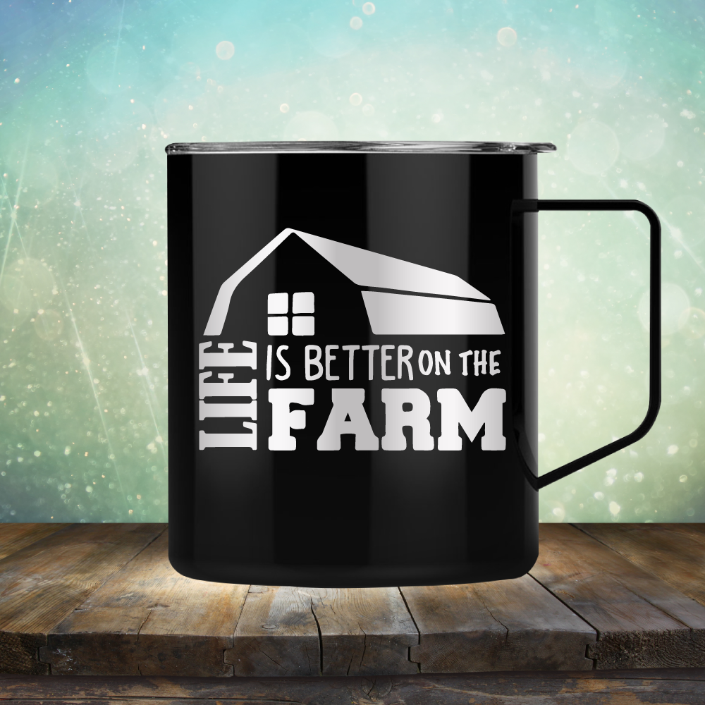Life is Better on the Farm - Laser Etched Tumbler Mug