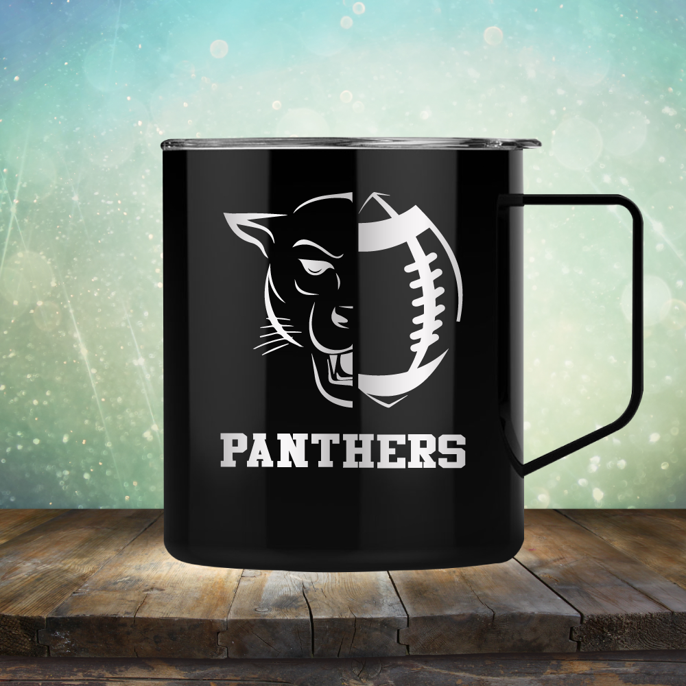 Panthers Football - Laser Etched Tumbler Mug
