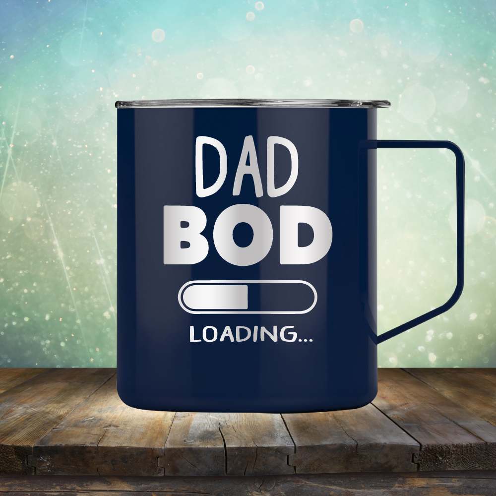 Dad Bod Loading - Laser Etched Tumbler Mug