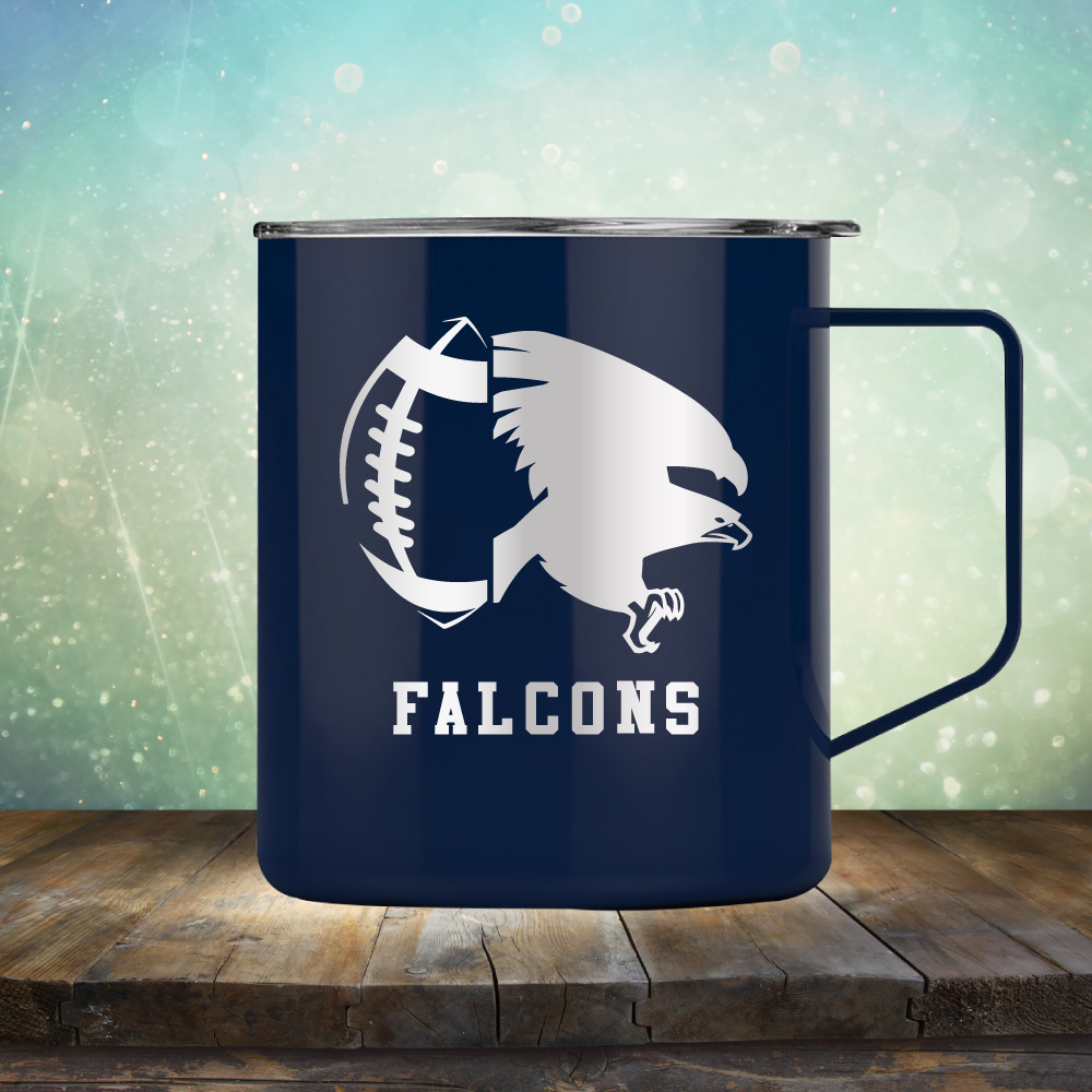 Falcons Football - Laser Etched Tumbler Mug