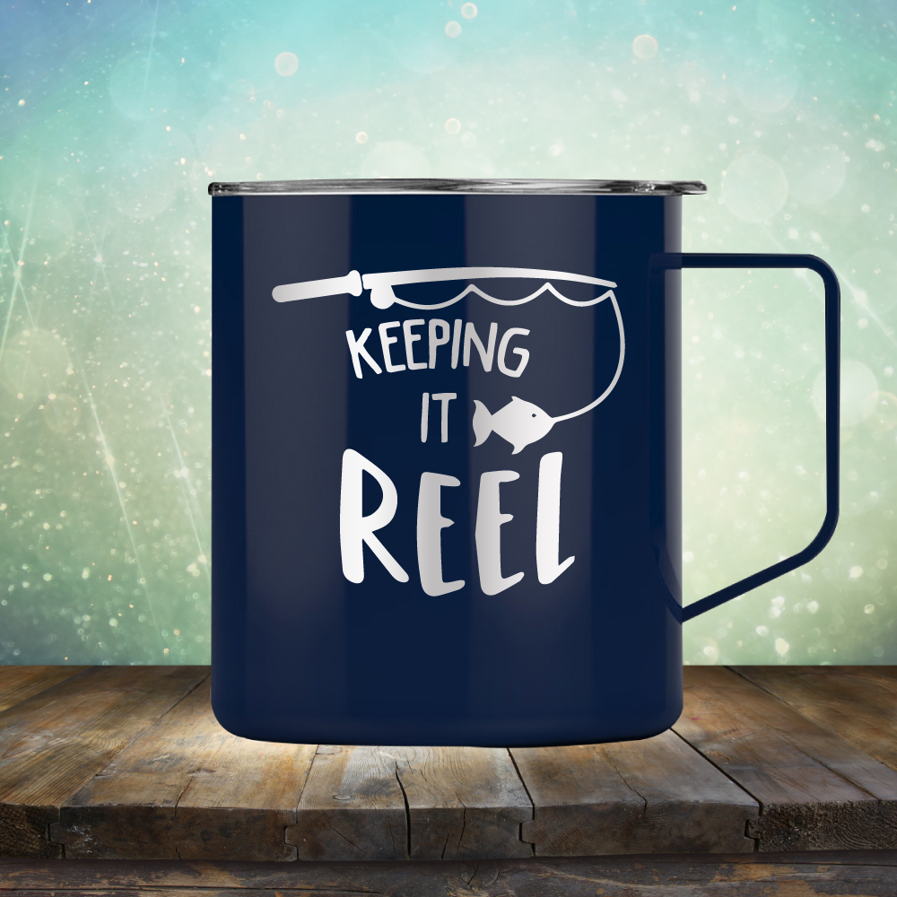 Keeping It Reel - Laser Etched Tumbler Mug