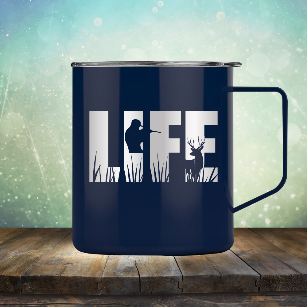 Life Hunting - Laser Etched Tumbler Mug