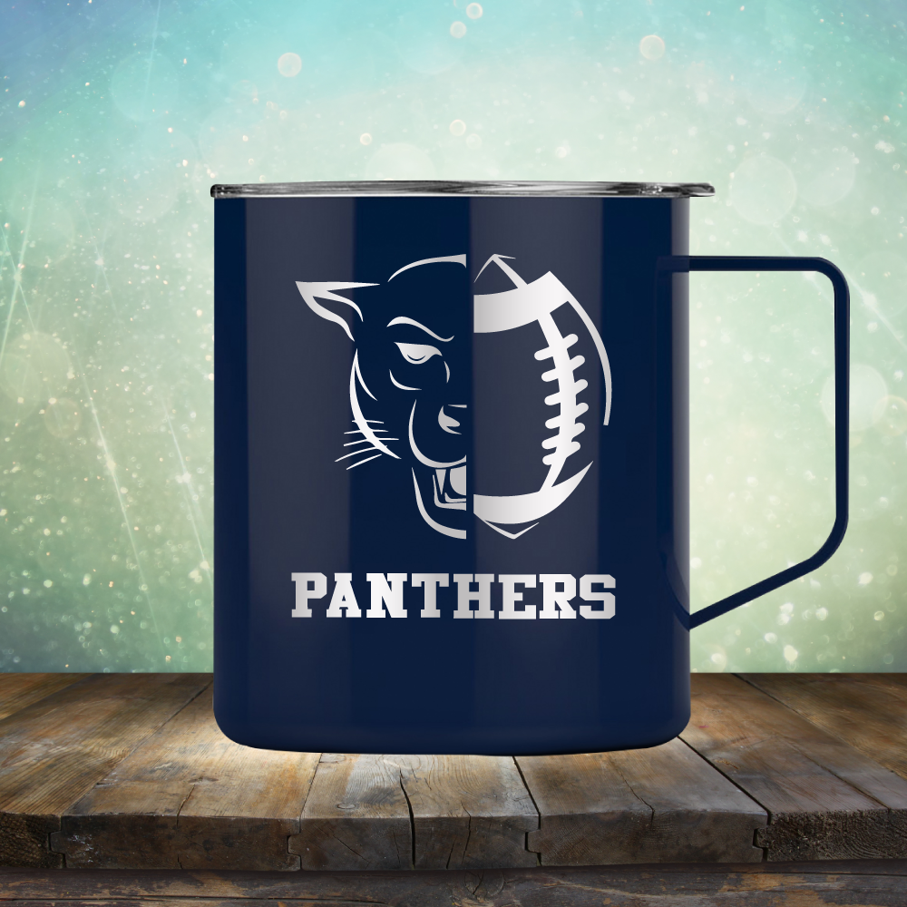 Panthers Football - Laser Etched Tumbler Mug
