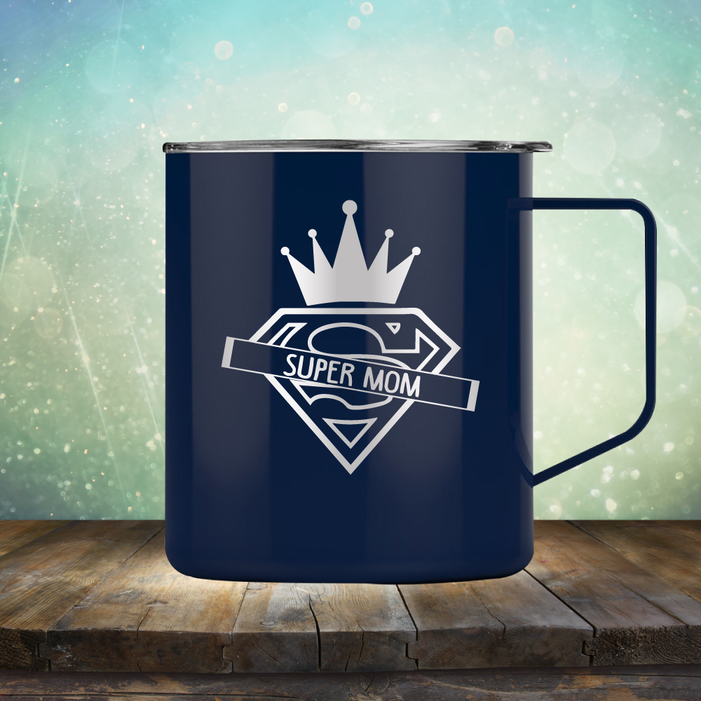 Super Mom - Laser Etched Tumbler Mug