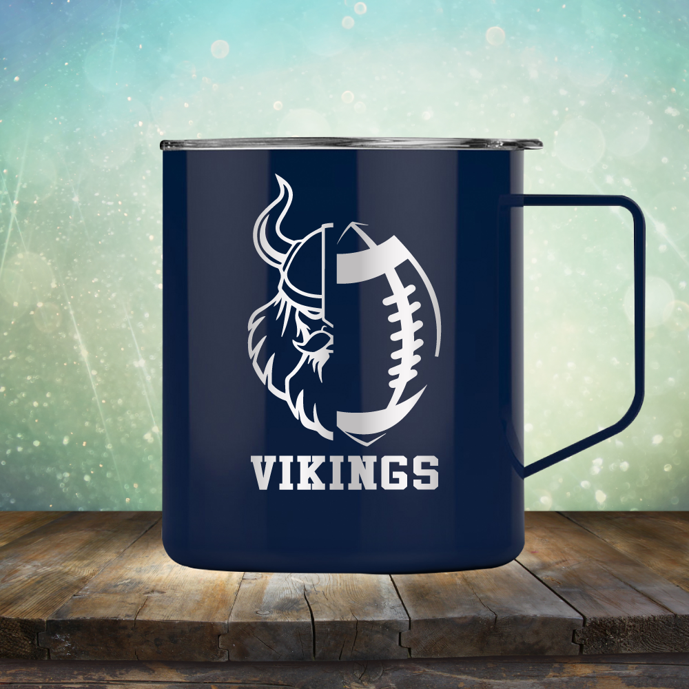 Vikings Minnesota Football - Laser Etched Tumbler Mug