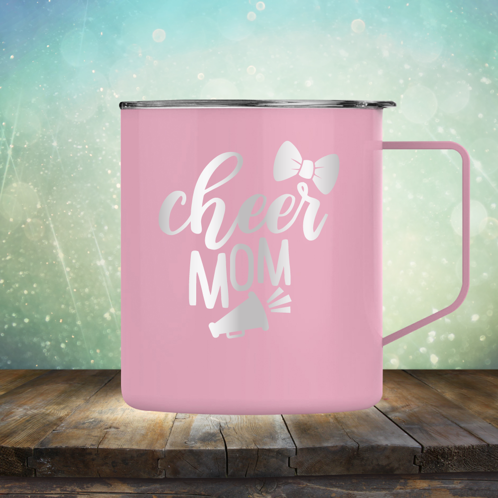 Cheer Mom - Laser Etched Tumbler Mug